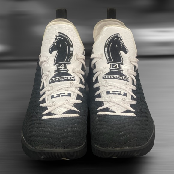 lebron 16 four horsemen on feet